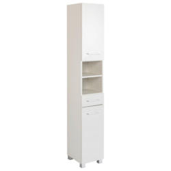 Hochschrank Paris Weiß B: 30 cm