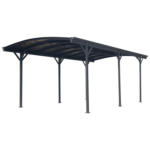 Möbelix Carport 505x300 cm Aluminium, Wetterbeständig