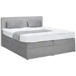 Möbelix Boxspringbett Mit Topper & Bettkasten 160x200 Rossa