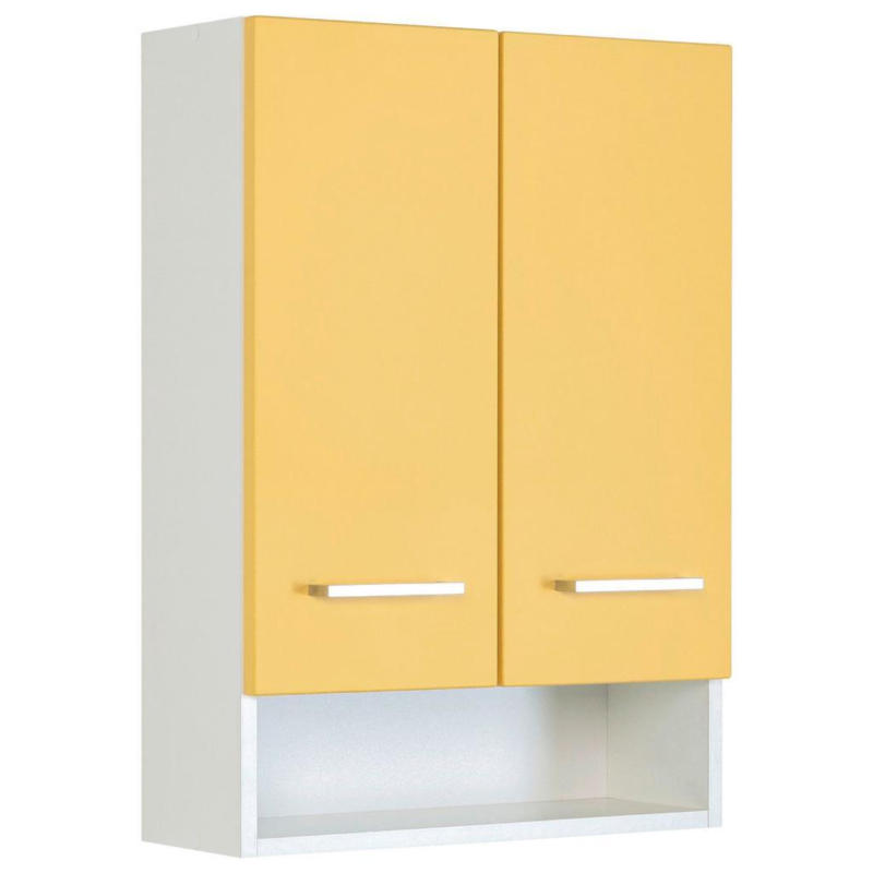 Hängeschrank Riga Gelb/Weiß B: 50 cm