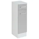 Möbelix Badezimmer Unterschrank Riga Bxh 25x84 Hellgrau/weiß