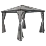 Möbelix Pavillon Verona 298x298 Cm Wetterfest Gartenpavvilon