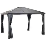 Möbelix Pavillon Verona 423x298 Cm Wetterfest Gartenpavillon