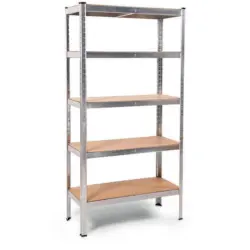 Regalsystem Silberfarben B: 90 Cm Höhenverstellbar