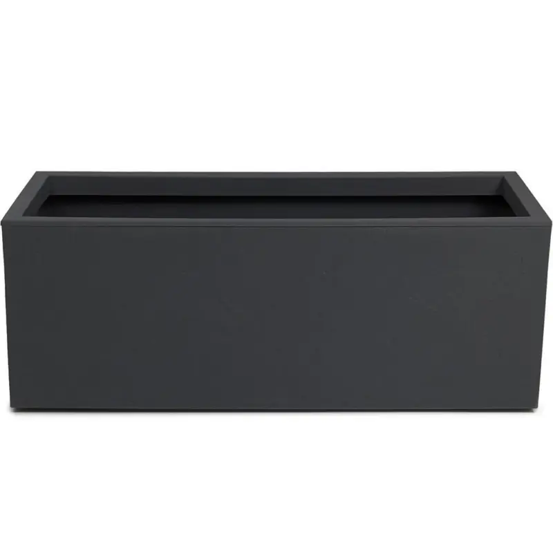 &Uuml;bertopf Kunststoff Anthrazit Wetter-/ Und Uv-Best&auml;ndig