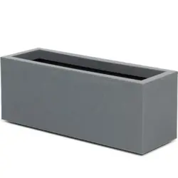 Übertopf Kunststoff Grau Wetter-/ Und Uv-Beständig