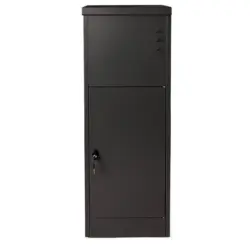 Paketbox Mit 2 Schlüssel Schwarz H: 118,5 Cm