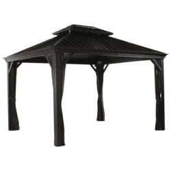 Pavillon Messina 369x298 Cm Wetterfest Gartenpavillon