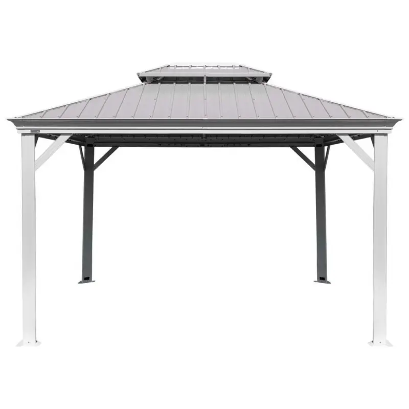 Pavillon Messina 483x363 Cm Wetterfest Gartenpavillon