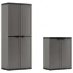 Möbelix Mehrzweckschrank E-com Jolly Anthrazit/grau 136x166 Cm