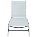 M&ouml;belix Sonnenliege Chaise Metall Verstellbar