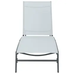 Sonnenliege Chaise Metall Verstellbar