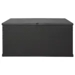 Möbelix Kissenbox Rattan 118,5x62,5x55 Cm 420l Anthrazit