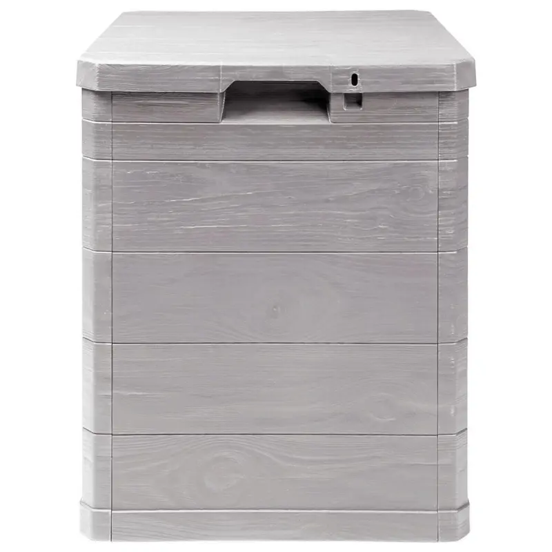 Kissenbox Madera Mini 44x50x43cm 90l Hellgrau