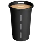 Möbelix Aufbewahrungsbox Für Pellets Anthrazit/braun 38l
