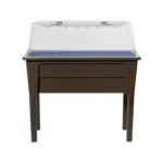 Möbelix Hochbeet Kunststoff Victoria 78x81x38 Cm Braun