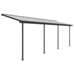 Möbelix Terrassenüberdachung Palram Sierra 230x670 Cm Grau