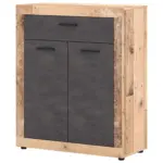 Möbelix Kommode 88,9 Cm Luna 2, Graphitfarben