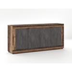 Möbelix Sideboard 180cm Lunea Graphitfarben