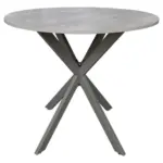 Möbelix Esstisch Rund Monte 80x75 Cm Grau