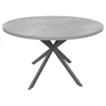 Möbelix Esstisch Rund Monte 120x75 Cm Grau