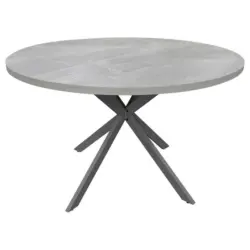 Esstisch Rund Monte 120x75 Cm Grau