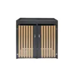 Möbelix Mülltonnenbox Mülltonnenbox 2-Fach 240 Liter