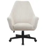 Möbelix Drehstuhl Leone Mit Armstützen Kord Creme