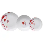 Möbelix Tafelservice Amore Keramik 6 Personen Geschirr Set