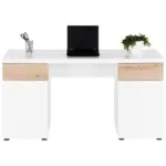 Möbelix Schreibtisch B 140 H 55 Pineta Dekor/weiß