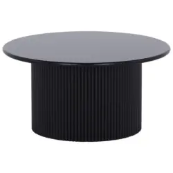 Couchtisch Rund Linz Schwarz