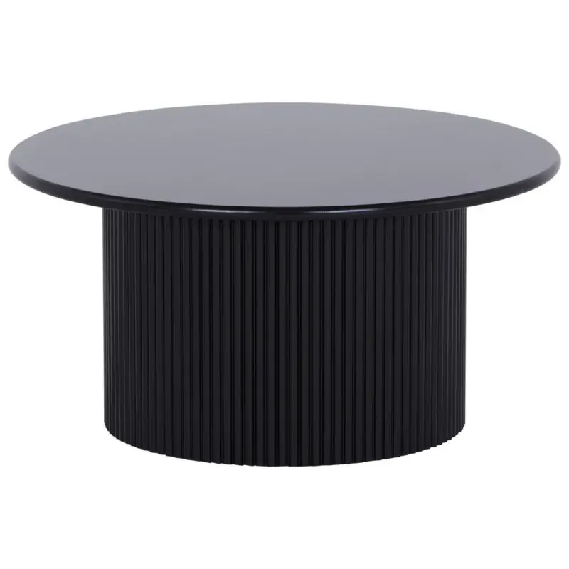 Couchtisch Rund Linz Schwarz