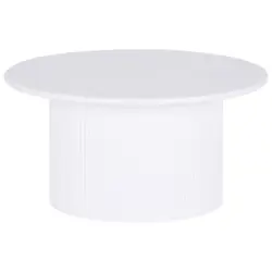 Couchtisch Rund Linz Weiß