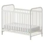 Möbelix Gitterbett Bronxx 60x120 Cm Eisen Weiß Inkl. Gitter+ Rost