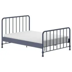 Kinderbett Bronx 140x200 Cm Eisen Blau Inkl. Lattenrost