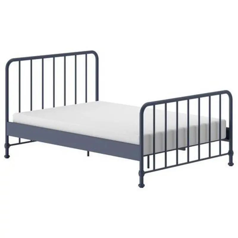 Kinderbett Bronx 140x200 Cm Eisen Blau Inkl. Lattenrost