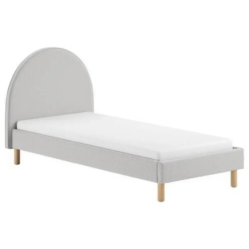 Kinderbett Moon 90x200 cm Grau inkl. Lattenrost