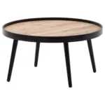 Möbelix Couchtisch Wohnling Schwarz B: 76 cm
