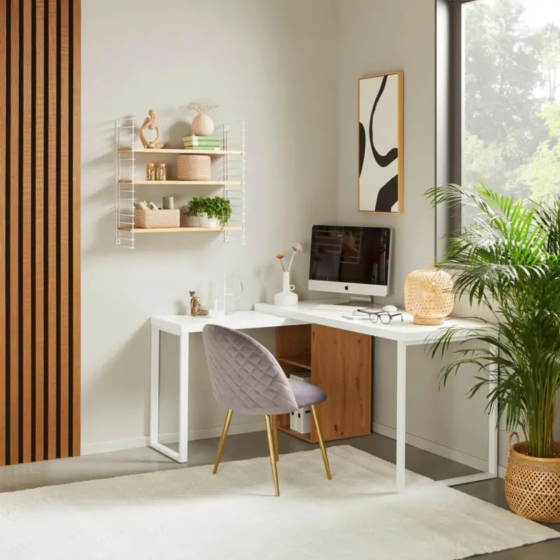 Eckschreibtisch Mit Stauraum B: 140cm H: 75cm Tamara