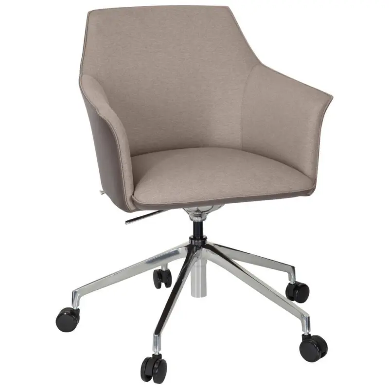 Chefsessel Arezzo Mit Wippfunktion Beige/mokka