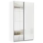 Möbelix Schwebetürenschrank B: 136cm Feldkirch Weiß