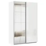 Möbelix Schwebetürenschrank B: 136cm Feldkirch Weiß