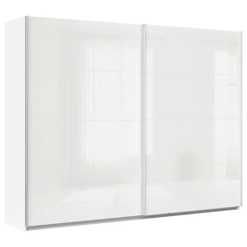 Schwebetürenschrank B: 271cm Feldkirch Weiß