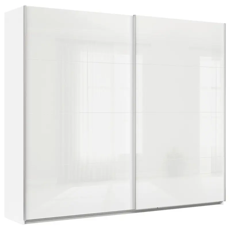 Schwebetürenschrank B: 271cm Feldkirch Weiß