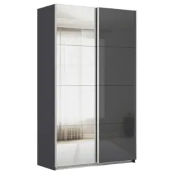 Schwebetürenschrank Mit Spiegel B: 136cm Feldkirch