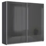 Möbelix Schwebetürenschrank B: 225cm Feldkirch Grau