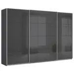 Möbelix Schwebetürenschrank B: 315cm Feldkirch Grau