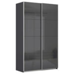 Möbelix Schwebetürenschrank B: 136cm Feldkirch Grau