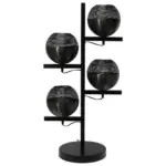 Möbelix Stehleuchte Eclipse 125 Schwarz B: 31 cm