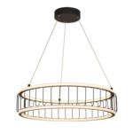 Möbelix Led-pendelleuchte Circolo Cage Led 54214-1bk